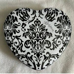 Brighton Heart Tin with Black and White Design